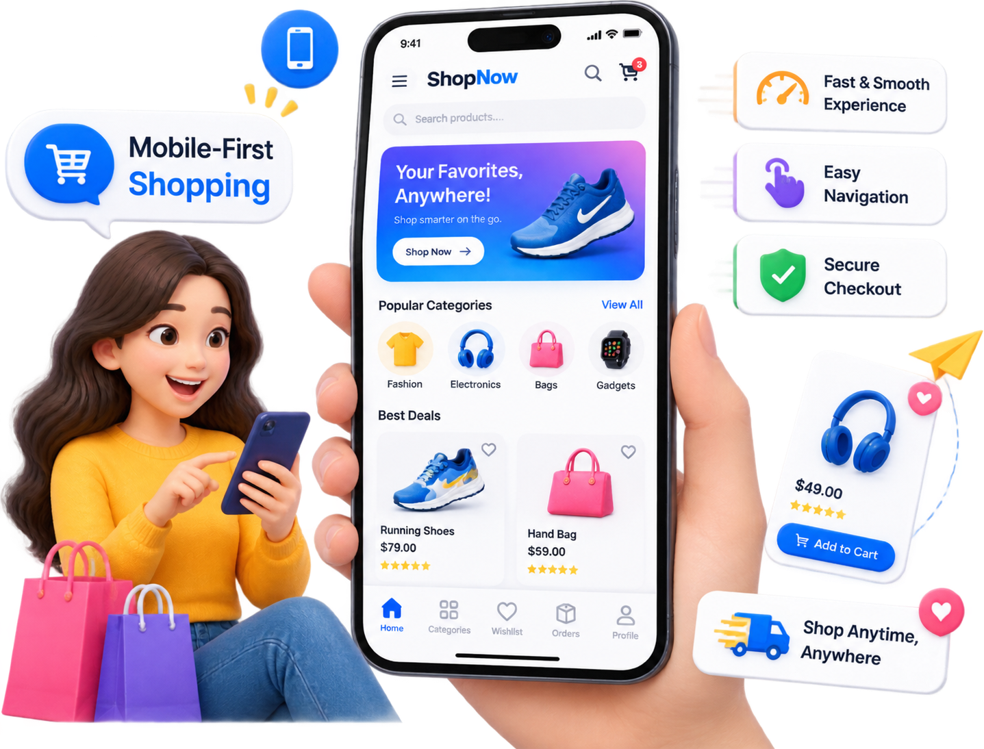 Mobile First Ecommerce Experience